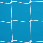 Senior FP1 Standard Profile White Football nets, 2.5mm Poly