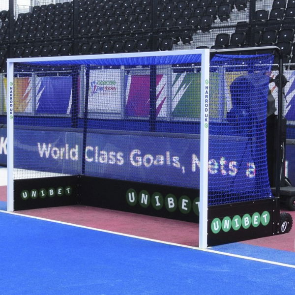 London 2012 Black Weighted Hockey Goal