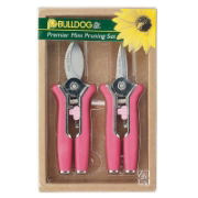 Bulldog Premier Garden Pruning Set - Pink