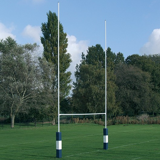 9m Socketed No2 Steel Rugby Posts