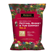 Humax Professional Compost (Potting, Basket & Tub) - 75 ltr