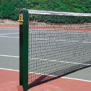 Aluminium 80mm Square Tennis Posts 