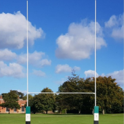 11m Hinged Aluminium Rugby Posts RUG-211