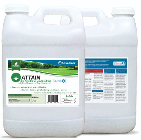 Aquatrols Attain - Liquid Fertiliser