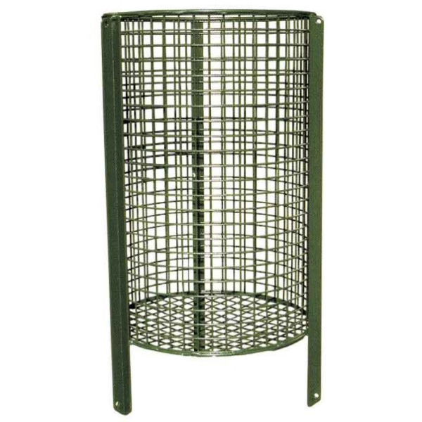 Green Mesh Litter Basket - Round   N-35-16