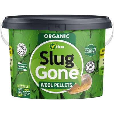 Vitax Slug Gone Wool Pellets - 10 Litres